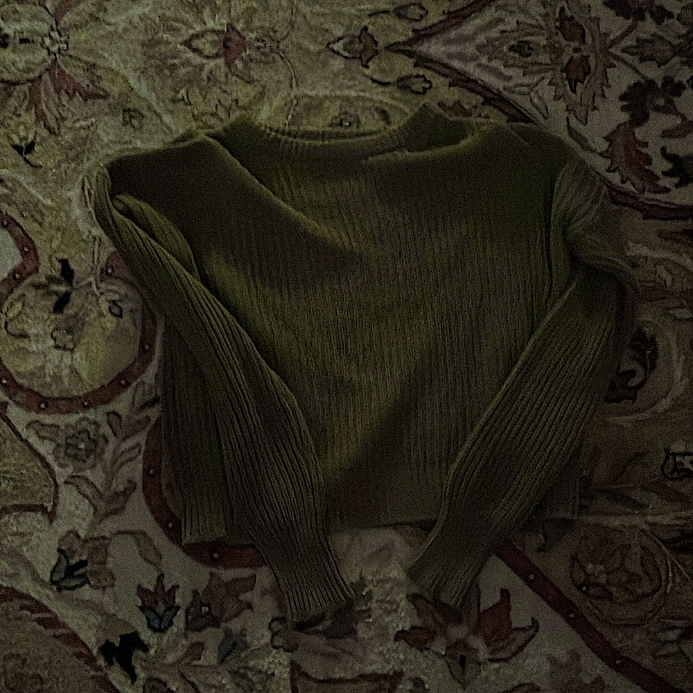 small urban outfitters green sweater